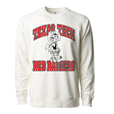 Independent Trading Co Vintage Raider Red Sweatshirt