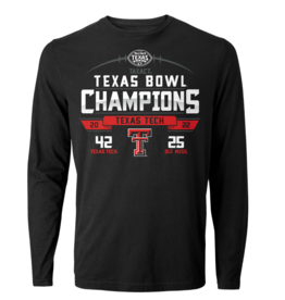 Canvas Tax Act Bowl Champion Scores Long Sleeve Tee