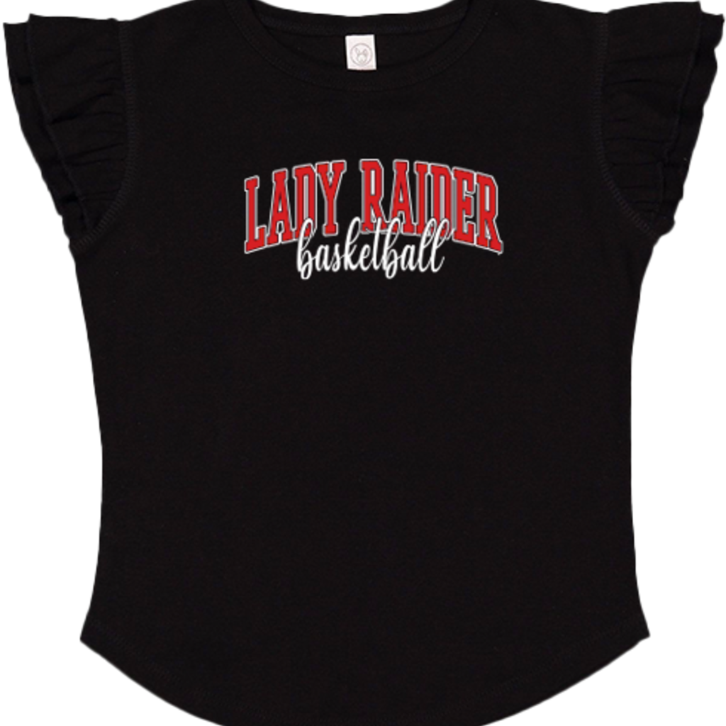 Rabbit Skins Lady Raider Flutter Sleeve Toddler Tee