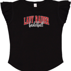 Rabbit Skins Lady Raider Flutter Sleeve Toddler Tee