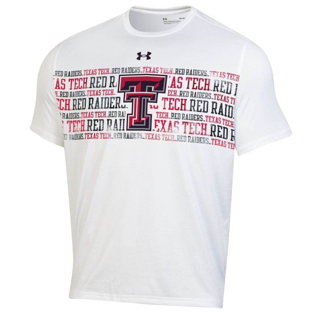 Under Armour All Over Logo Short Sleeve Tee - The Matador