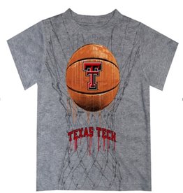 Vive La Fete Dripping Basketball Sublimated Tee
