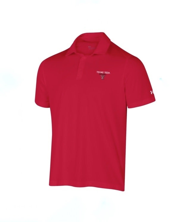 Texas tech under armour polo best sale