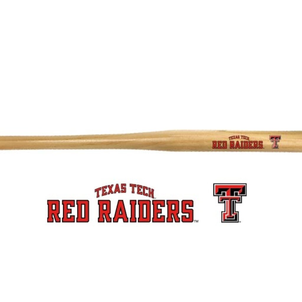 Red Raider Mini Baseball Bat