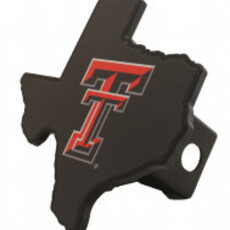 Cut Out State of Texas Double T Hitch Cover Black