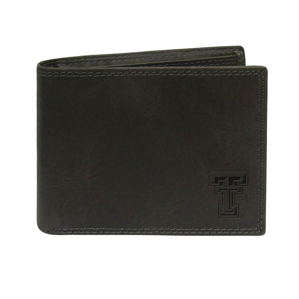 Grey Passcase Embossed Wallet
