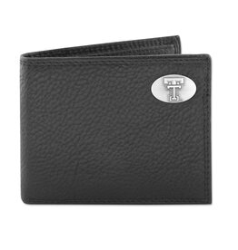Pebble Grain Passcase Wallet - Black