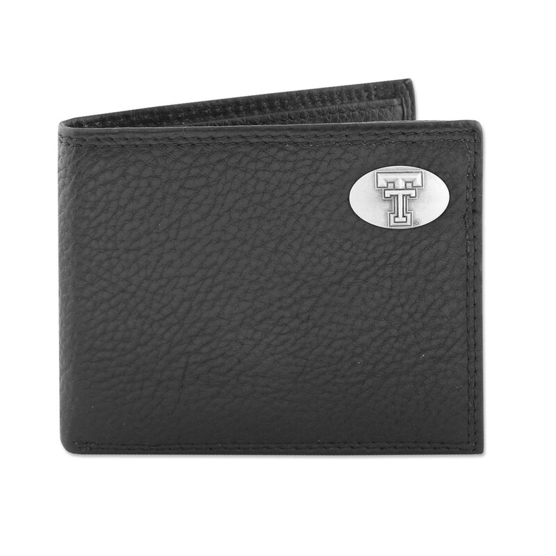 Zeppelin Products Pebble Grain Passcase Wallet - Black