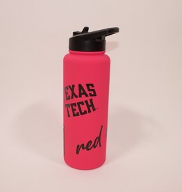 Soft Touch Quencher 34oz Stainless Bottle - Hot Pink