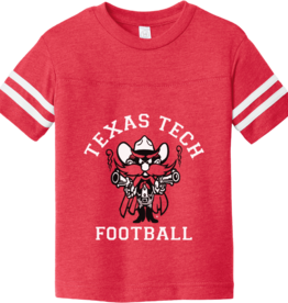 Raider Red Arch Football Toddler Tee