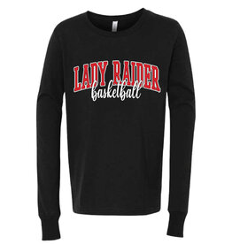 Lady Raider Stack Script Youth Long Sleeve Tee