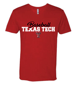 Canvas Cursive Baseball Short Sleeve Tee