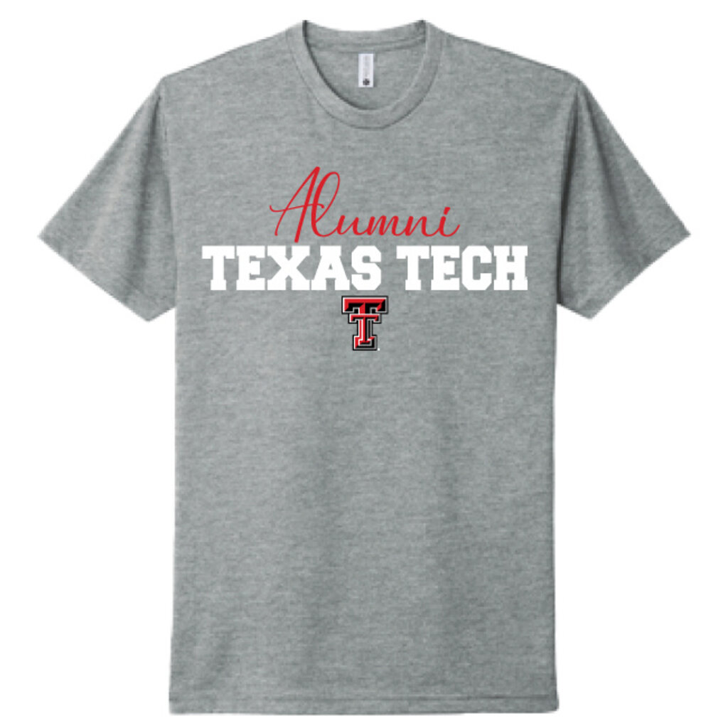 Next Level Alumni Script Short Sleeve Tee