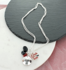 Season's Jewelry Wreck em Slogan Cluster Necklace