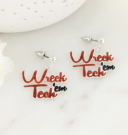 Season's Jewelry Wreck em Sparkle Earrings