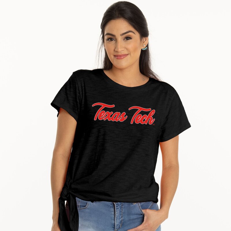 Flying Colors Sophie Side Tie Tee