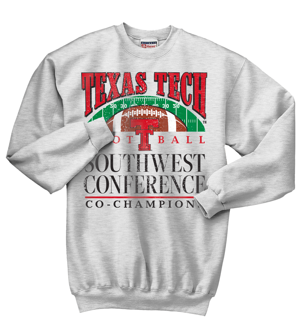 Retro Red Raiders Football Graphic Tee (S-2XL)