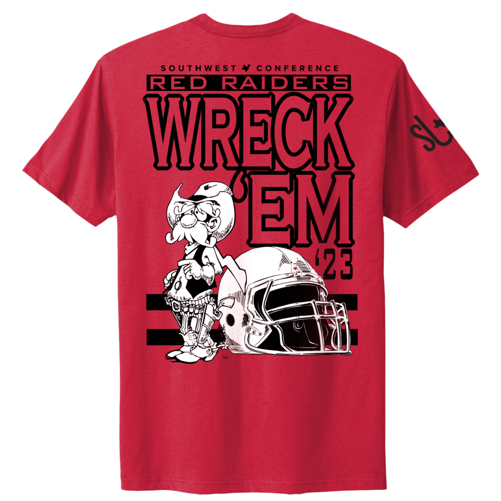Next Level Throwback Raider Red SWC Gameday Tee