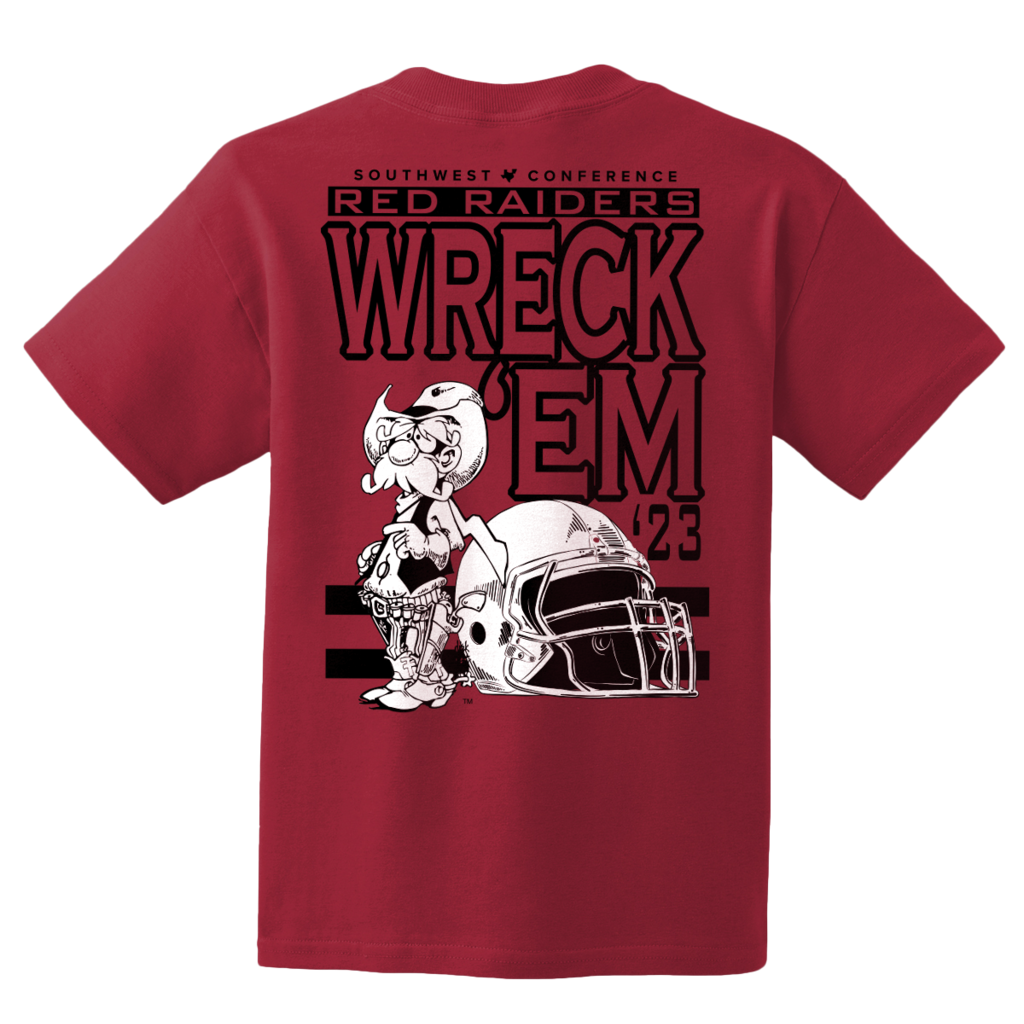 Throwback Raider Red SWC Gameday Youth Tee
