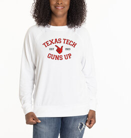 Flying Colors Rylee Guns Up Raglan Crew