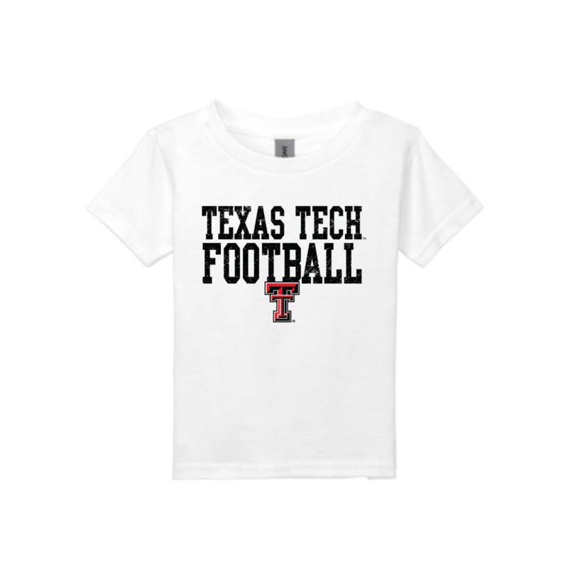 Football Line Stack Toddler Short Sleeve Tee