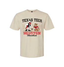 Gildan Raider Red Houston Showdown Short Sleeve Tee
