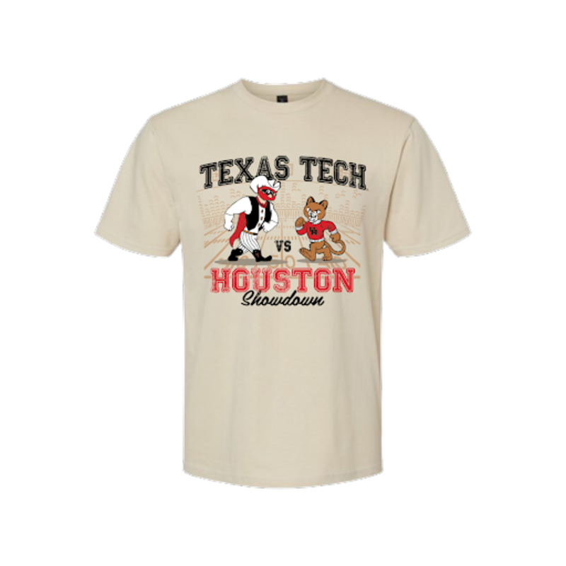 Raider Red Houston Showdown Short Sleeve Tee