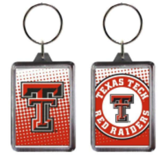 Jenkins Lucite Dot Pattern Keychain