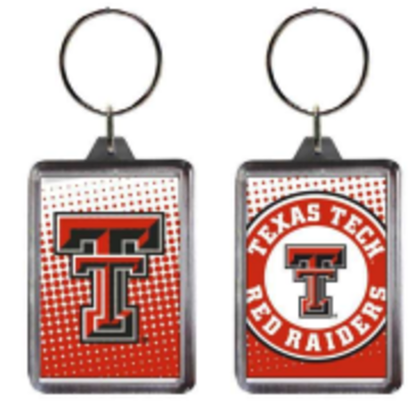 Jenkins Lucite Dot Pattern Keychain