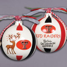 Reindeer Go Down in History Ornament
