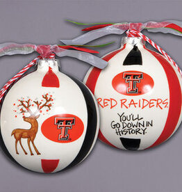 Reindeer Go Down in History Ornament