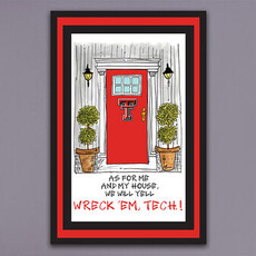 As for Me and My House Garden Flag