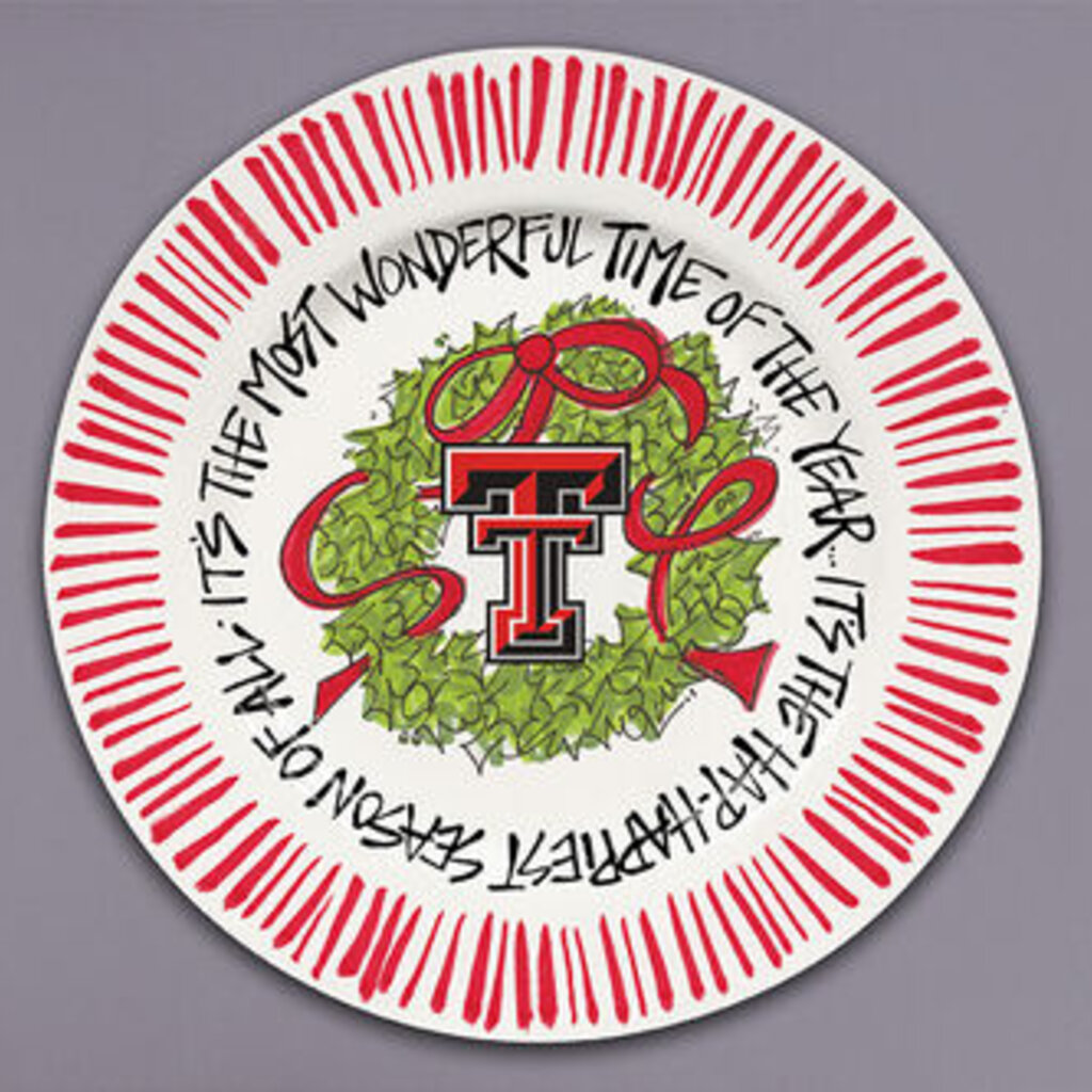 Magnolia Lane Most Wonderful Time Round Plate