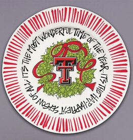 Magnolia Lane Most Wonderful Time Round Plate