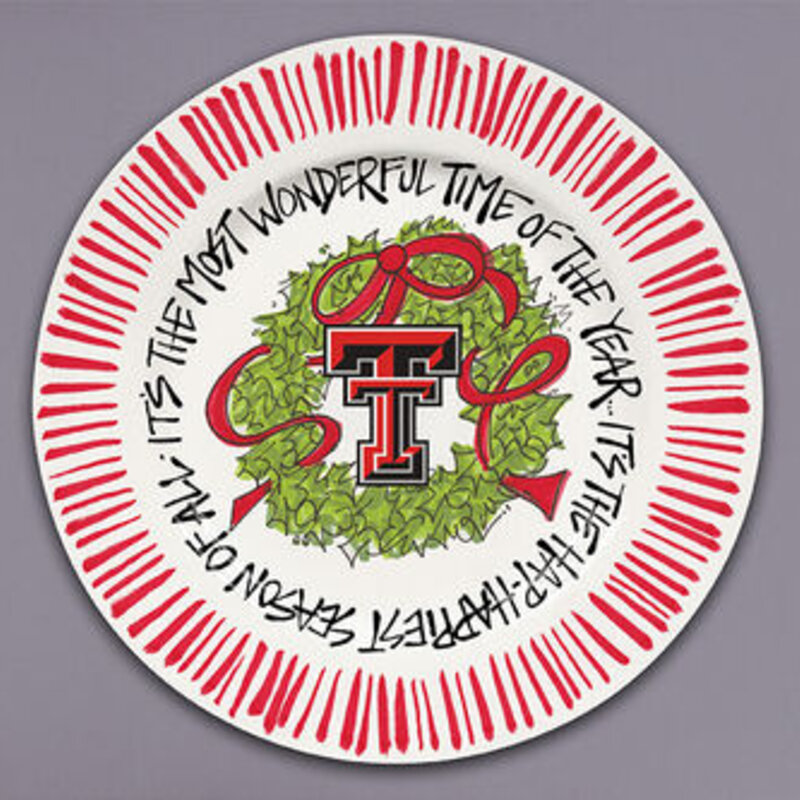 Magnolia Lane Most Wonderful Time Round Plate