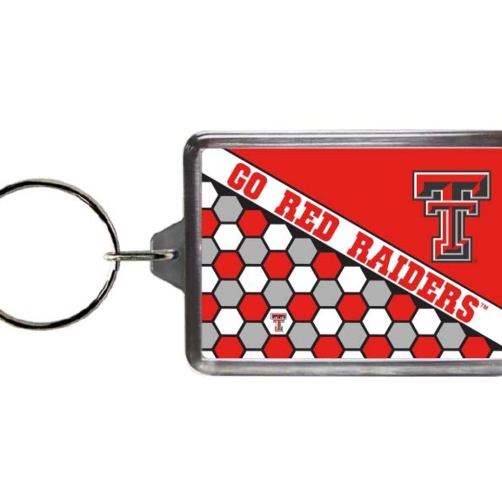 Jenkins Lucite Honeycomb Keychain