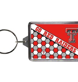 Jenkins Lucite Honeycomb Keychain