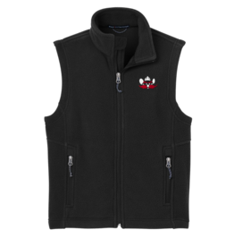 Port Authority Raider Red Youth Fleece Vest