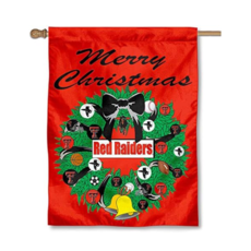 Christmas Wreath 30X40 Flag