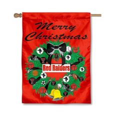 Sewing Concepts Inc Christmas Wreath 30X40 Flag