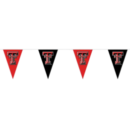 Sewing Concepts Inc Pennant String Red & Black 8 x 12