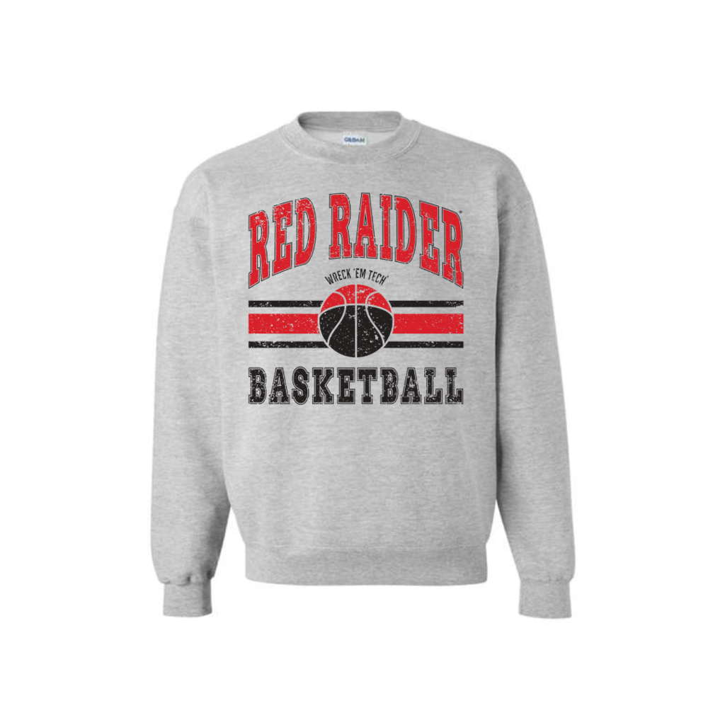 Gildan Vintage Stripes Basketball Sweatshirt