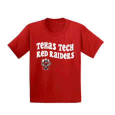 Groovy Raider Red Infant Short Sleeve Tee