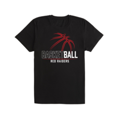 Canvas Basketball Outline Short Sleeve Tee