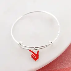 Season's Jewelry Guns Up Wire Bracelet