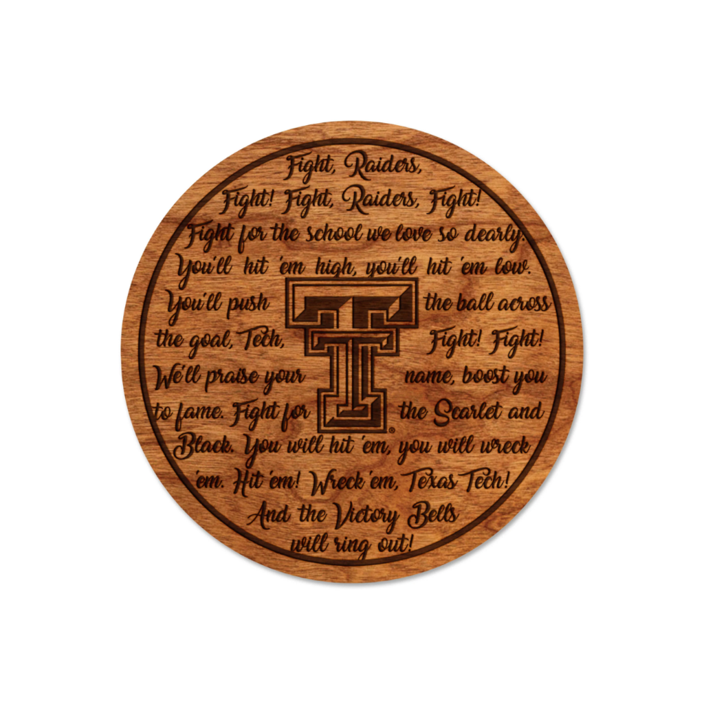 LazerEdge Laser Engraved Wood Coaster