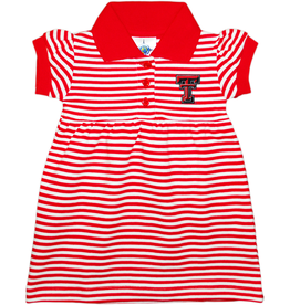 Striped Collar Dress with Bloomers