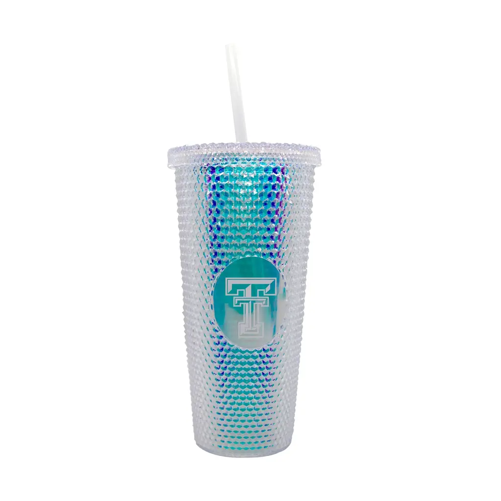 Logo Brand Iridescent Studded Tumbler - 24oz