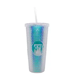 Logo Brand Iridescent Studded Tumbler - 24oz