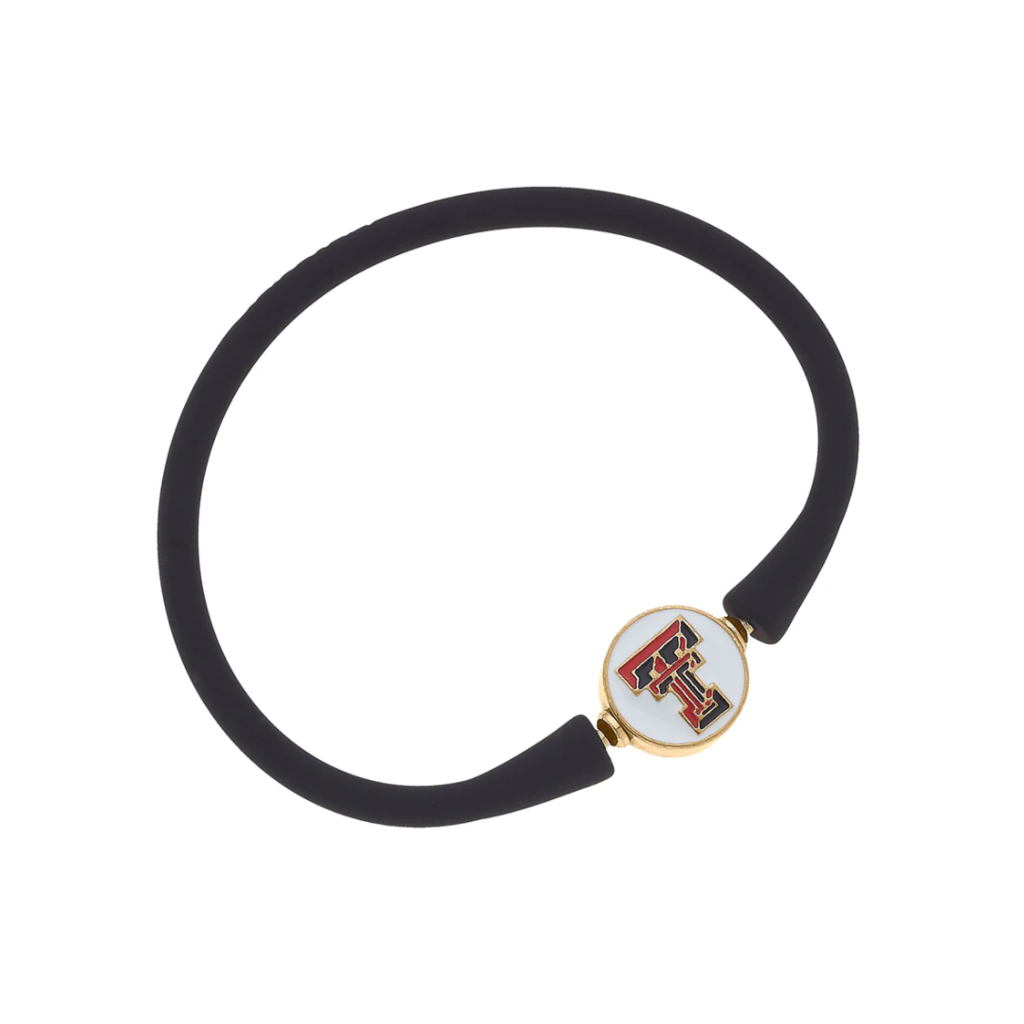 Bali Silicone Double T Bracelet Black The Matador